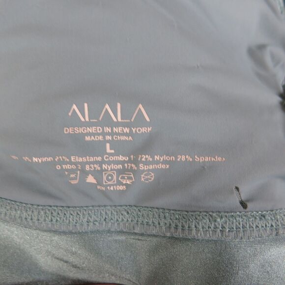 ALALA Surf Metallic Sports Bra Size Large Good Condition - Picture 2 of 9
